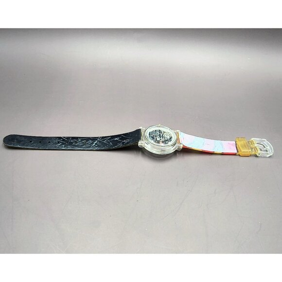 Dr. Seuss Cat in the Hat Wrist Watch Tick Tocking Time Ticker 1997 Needs Battery - Picture 2 of 10